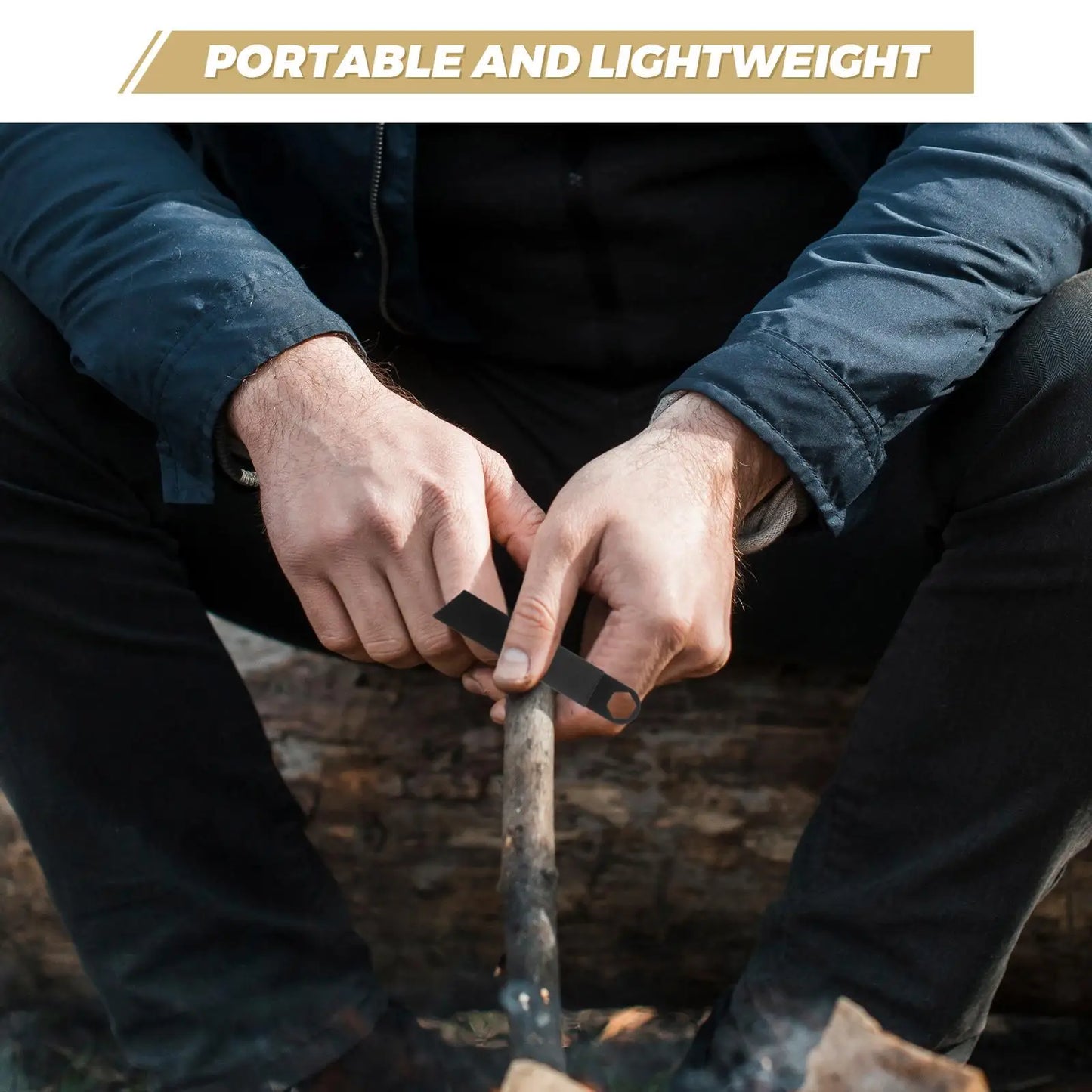 đ„ Kit 10 Unidades Fire Starter Flint para Camping e EmergĂȘncias