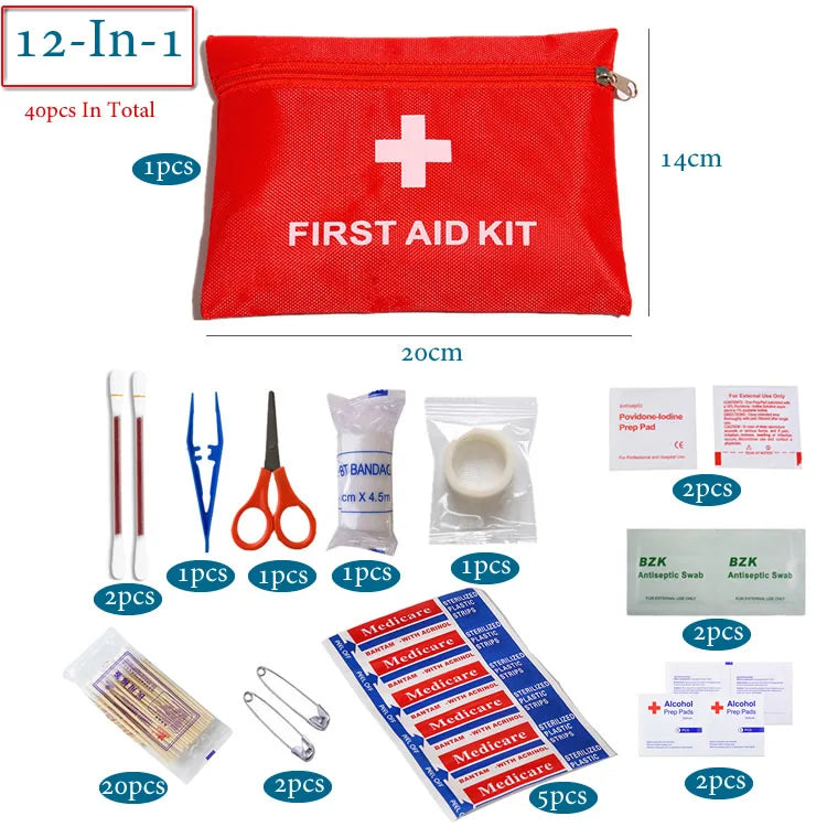 đ©č Mini Kit de Primeiros Socorros Ă Prova dâĂgua
