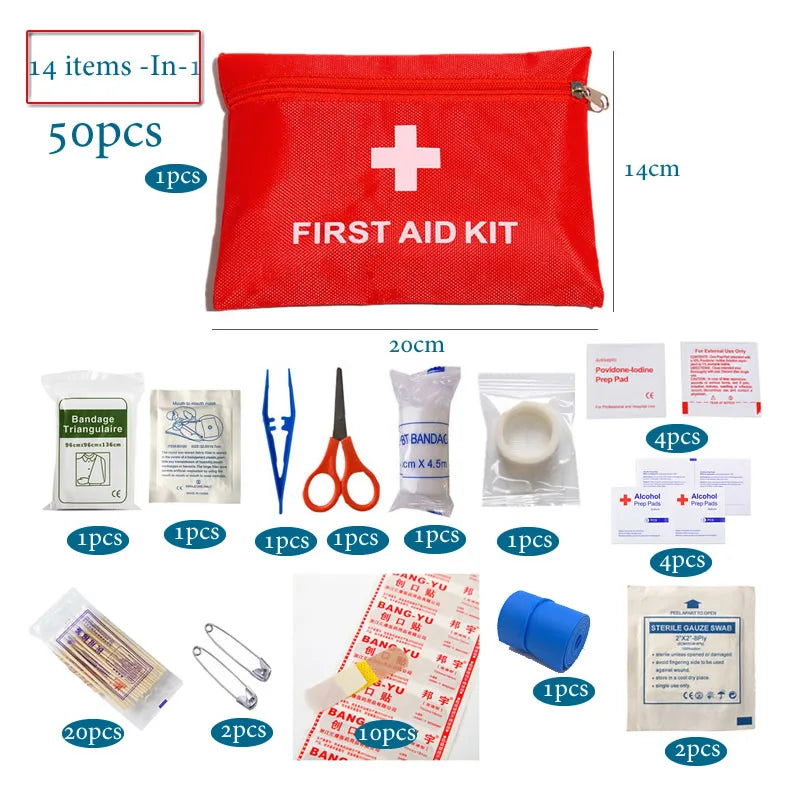 đ©č Mini Kit de Primeiros Socorros Ă Prova dâĂgua