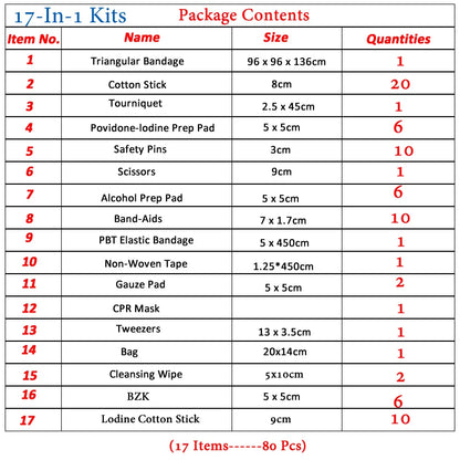 🩹 Mini Kit de Primeiros Socorros à Prova d’Água