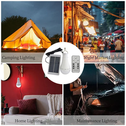 🌞 Luz Solar Suspensa à Prova d’Água IP68 com USB