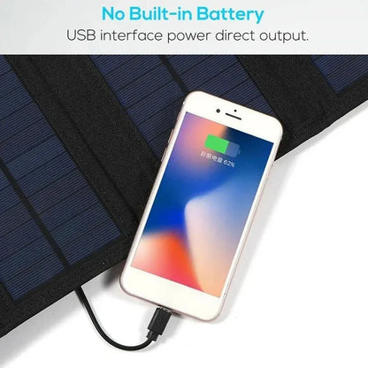 ☀️ Painel Solar Dobrável 70/40W à Prova d’Água