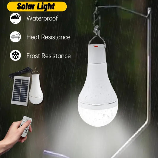 🌞 Luz Solar Suspensa à Prova d’Água IP68 com USB