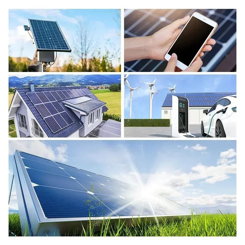 ☀️ Painel Solar Dobrável 70/40W à Prova d’Água
