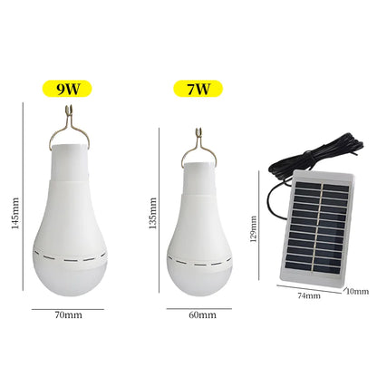 🌞 Luz Solar Suspensa à Prova d’Água IP68 com USB
